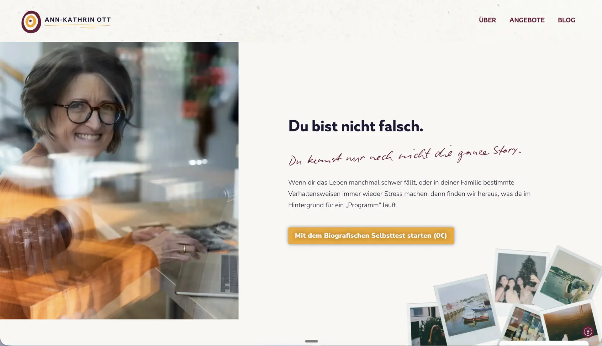 Website Projekt Ann-Kathrin Ott